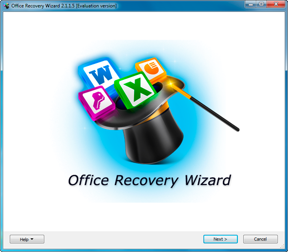 Office Recovery Wizard Screenshot